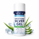My Doctor Suggests Colloidal Silver Gel back view showing ingredients