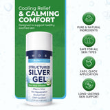 My Doctor Suggests Colloidal Silver Gel side view with pump