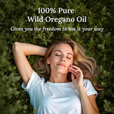 MY LAND Oregano Oil bottle with olive oil and water