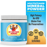 My Spectrum Heroes Kids Powder Multivitamin 61g front view