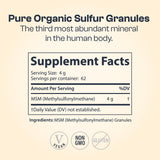 My Vida Origins Pure Organic Sulfur Granules 308g packaging