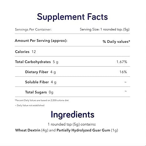 MyFy Dietary Fibre Supplement 358g unflavoured powder in a smoothie