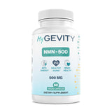 MyGevity NMN Supplement 500mg 60 Capsules front view