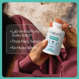 MyGevity NMN Supplement ingredients list on packaging