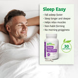 MyHerba Melatonin & Magnesium Sleep Aid back view of packaging