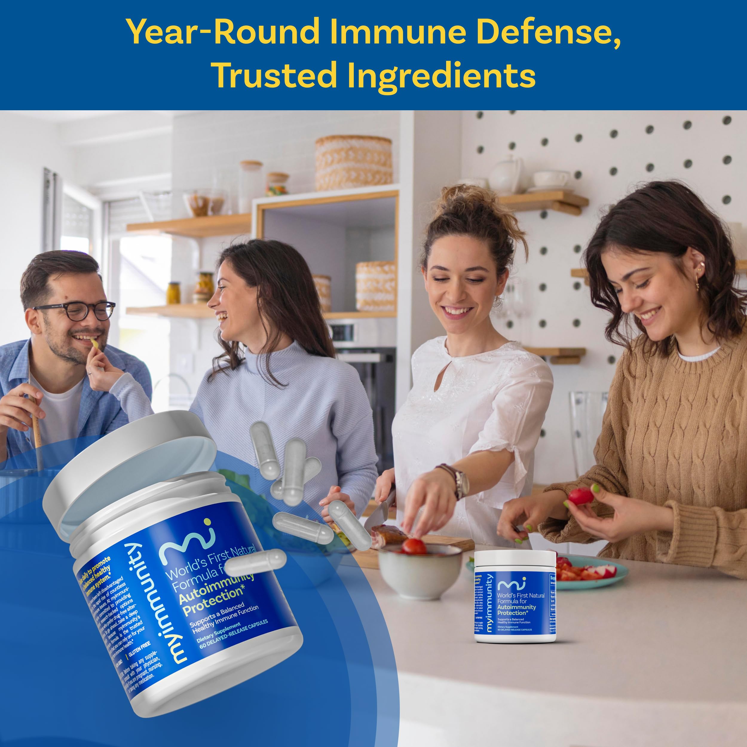 MyImmunity Lactoferrin B12 Supplement 300mg ingredients list