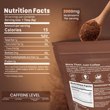 MYKORA Mushroom Coffee Blend prepared in a cup