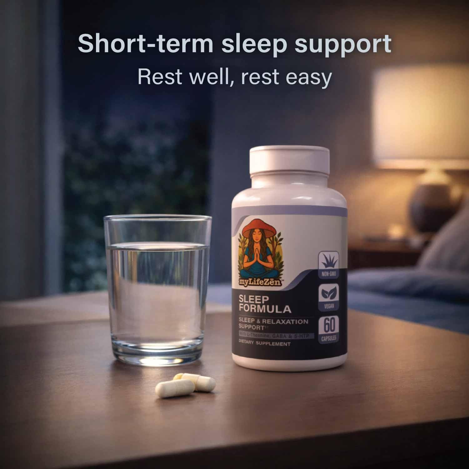 MyLifeZen Sleep Supplement packaging details