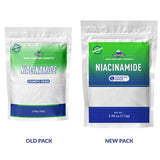 MYOC Niacinamide Powder 111g close-up of powder texture