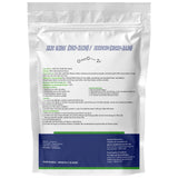 MYOC Zinc Oxide Powder 20g back view with ingredient details