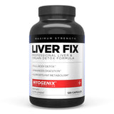 Myogenix Liver Fix Capsules front view with packaging