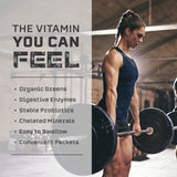 Myogenix Myovite All-in-One Multivitamin Packets nutritional information