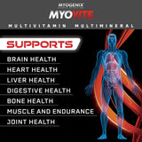 Myogenix Myovite All-in-One Multivitamin Packets packaging on a table