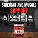 MYOTEC Creatine Monohydrate Gummies showing individual gummy