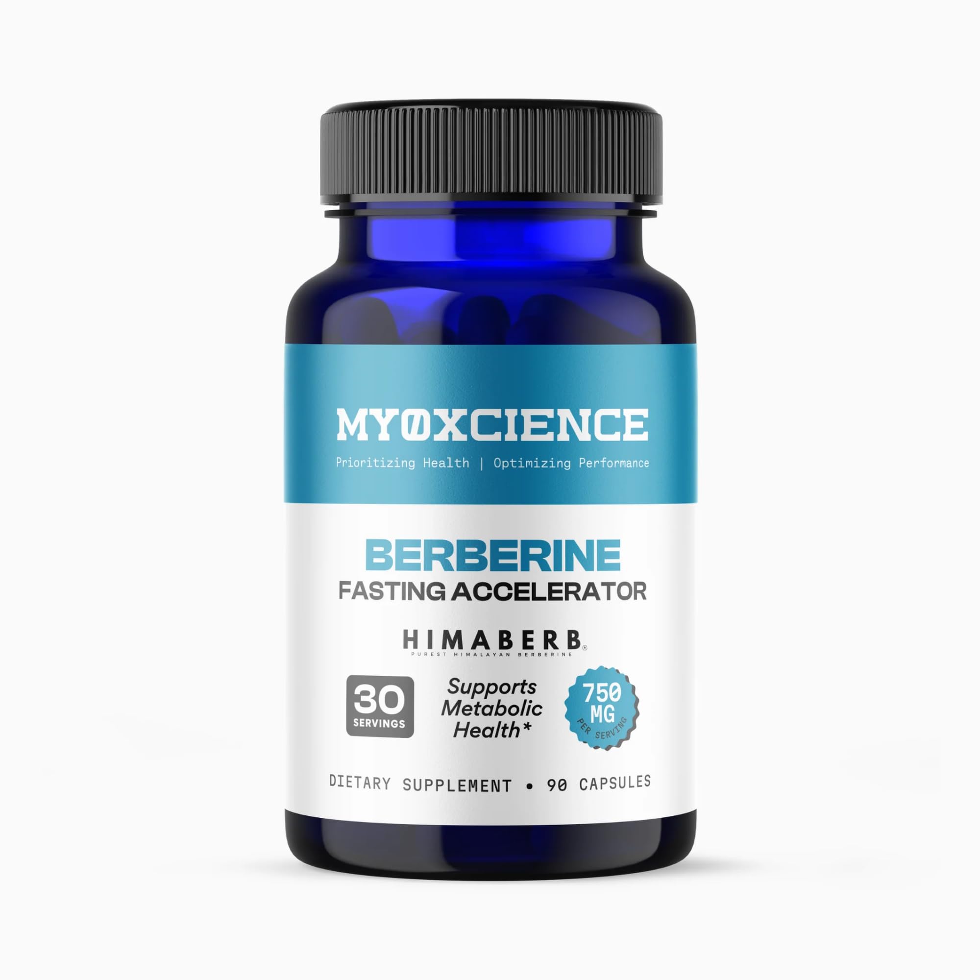 MYOXCIENCE Alpha Lipoic Acid Supplement 750mg front view