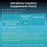 MYOXCIENCE Creatine Powder 350g unflavoured powder scoop
