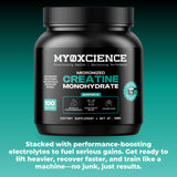 MYOXCIENCE Creatine Powder 535g nutritional information
