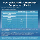 MYOXCIENCE Magnesium Supplement 402g back view
