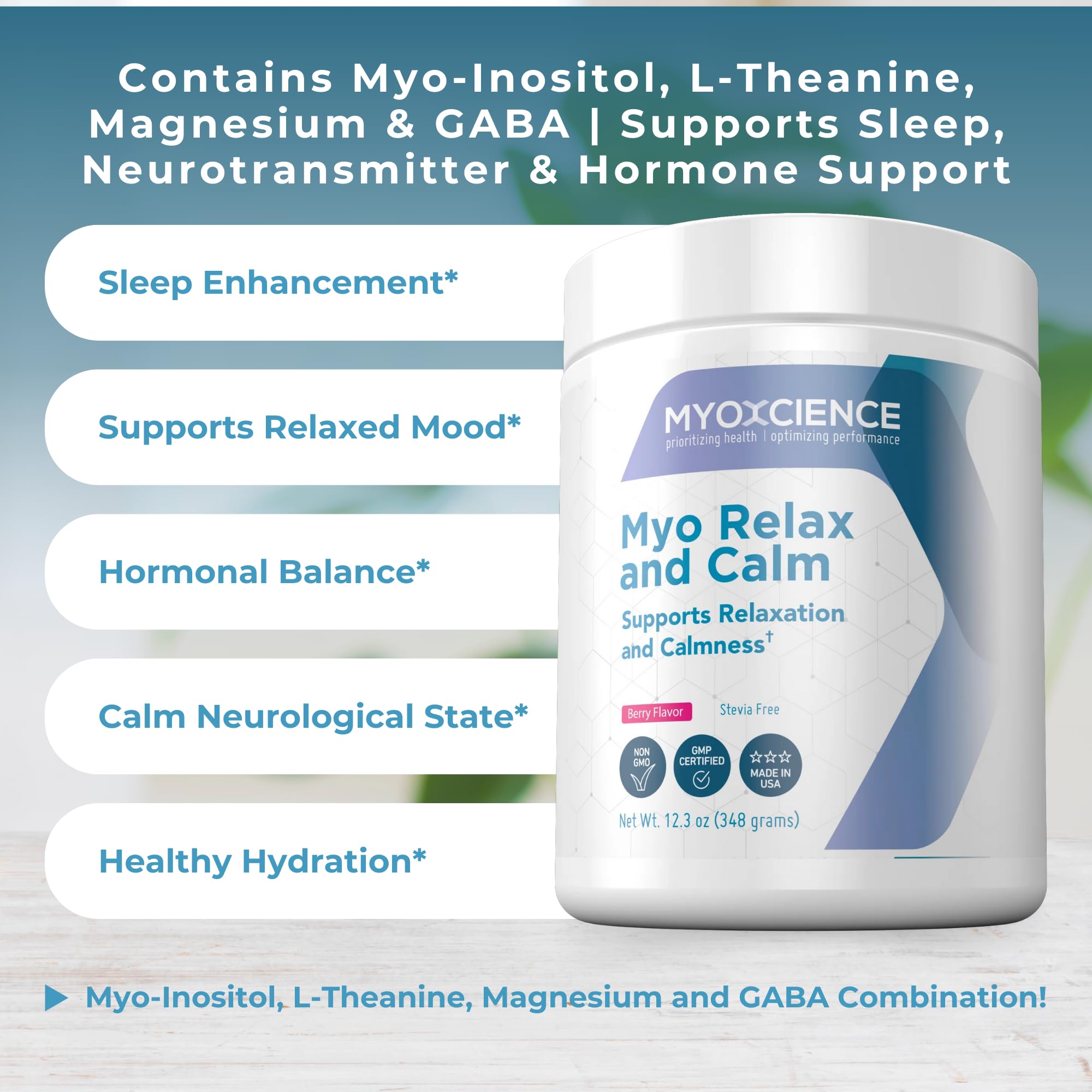 MYOXCIENCE Magnesium Supplement 402g capsule close-up