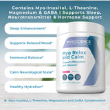 MYOXCIENCE Magnesium Supplement 402g capsule close-up