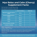MYOXCIENCE Magnesium Supplement 92g side view