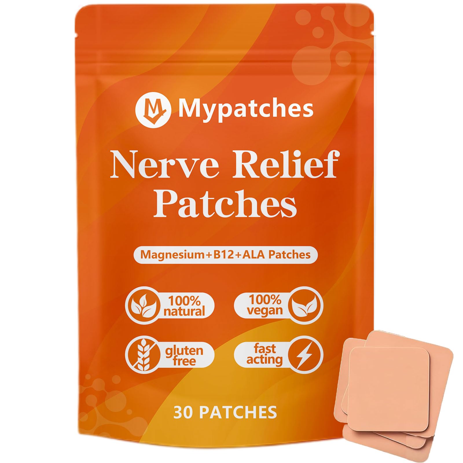 Mypatches Nerve Relief Patches packaging front view