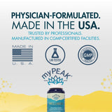 myPEAK PeakBiotic bottle with natural background