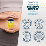 myPEAK PeakBiotic capsules on a wooden table