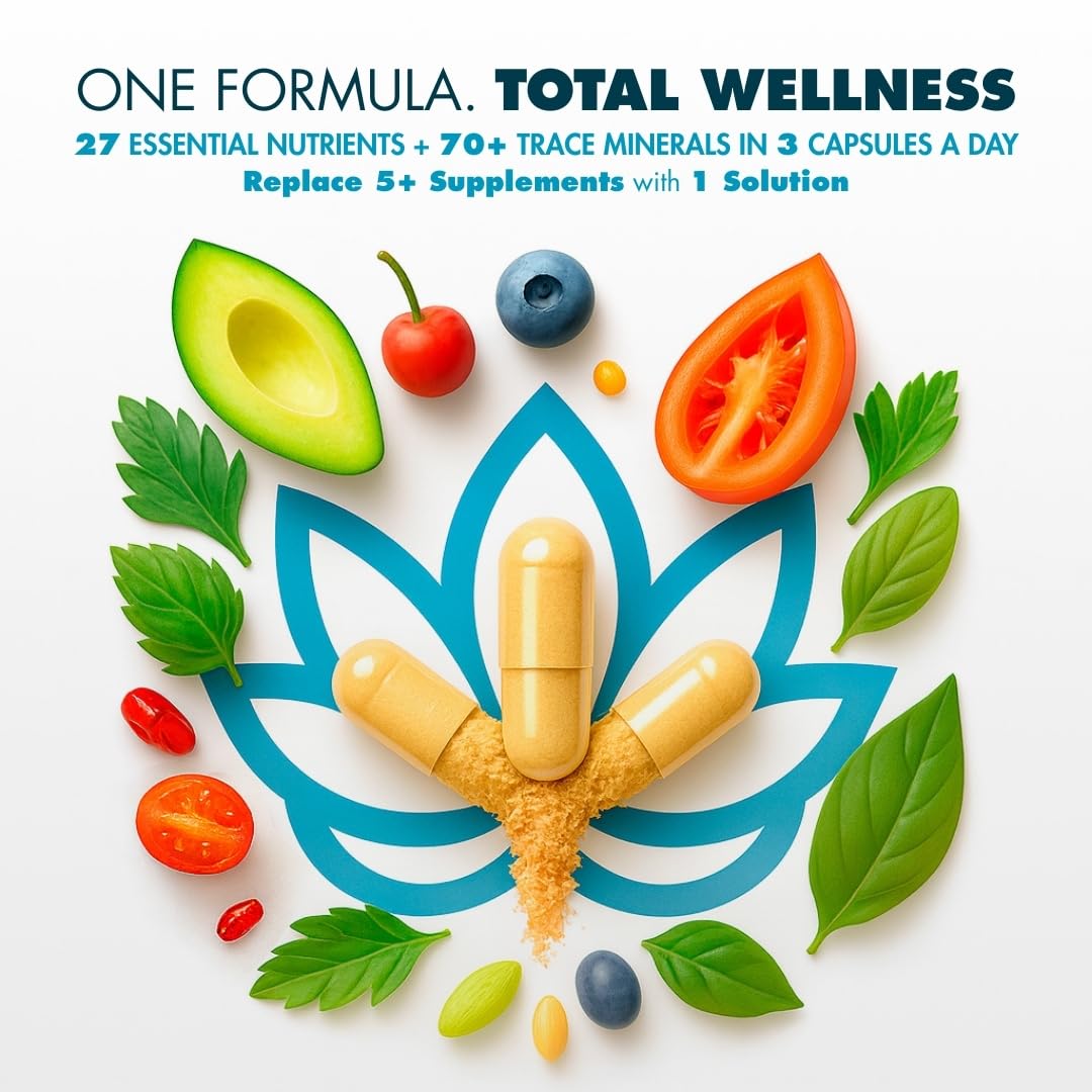 myPEAK Wellness All-In-One Vegan Supplement back view