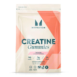 Myprotein Creatine Gummies front view, Raspberry flavour