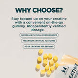 Myprotein Creatine Gummies nutritional information