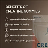 Myprotein Creatine Gummies Peach flavour close-up
