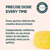 Myprotein Creatine Gummies Peach flavour close-up