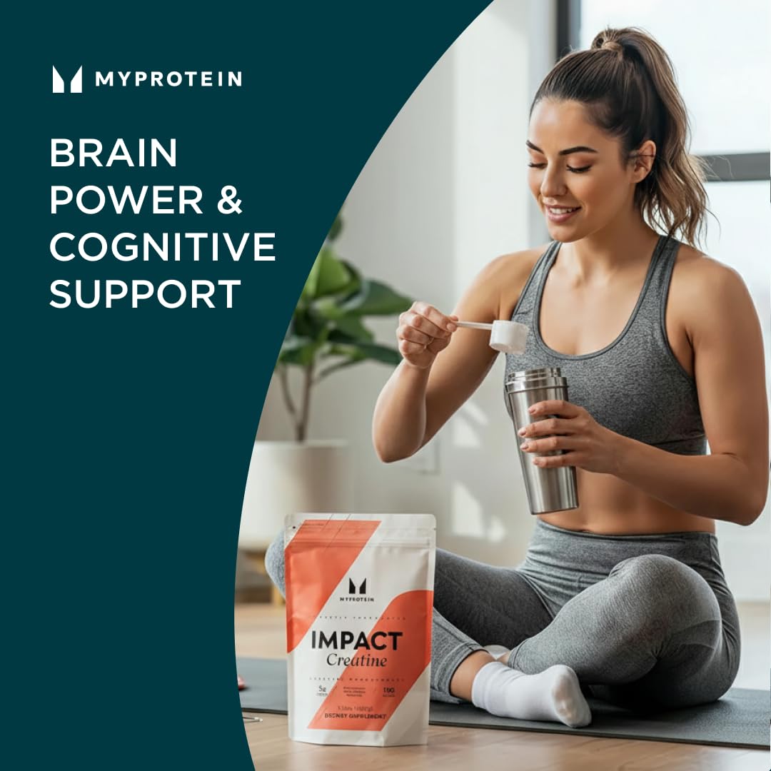 Myprotein Creatine Monohydrate Powder mixed with water