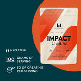 Myprotein Creatine Monohydrate Powder packaging side view