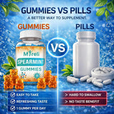 MYRELI Spearmint Leaf Extract Gummies 1000mg side view