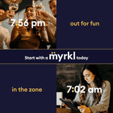 Myrkl pre-drinking supplement packaging side view