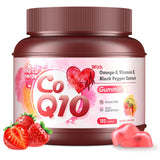 Myrtaverde CoQ10 Gummies 180 count front view