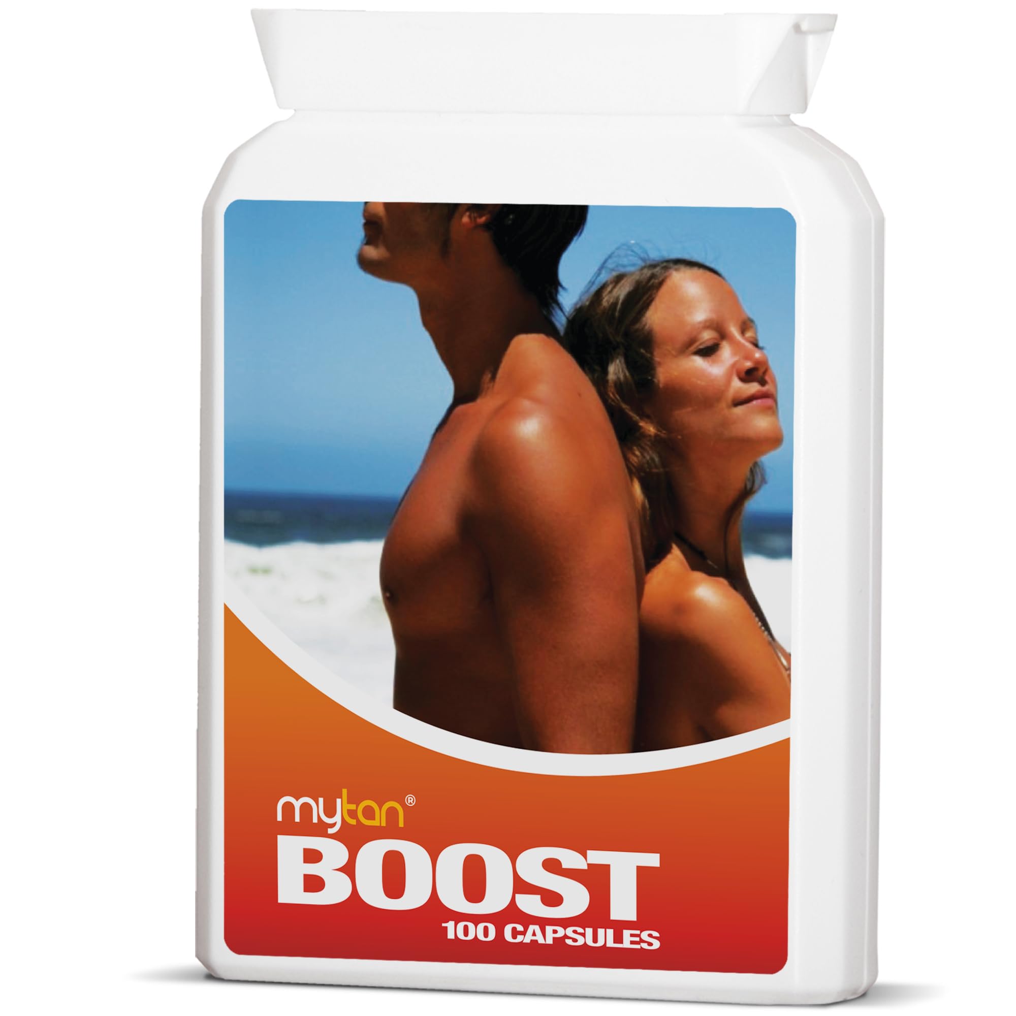 MyTan Tanning Pills front view with packaging