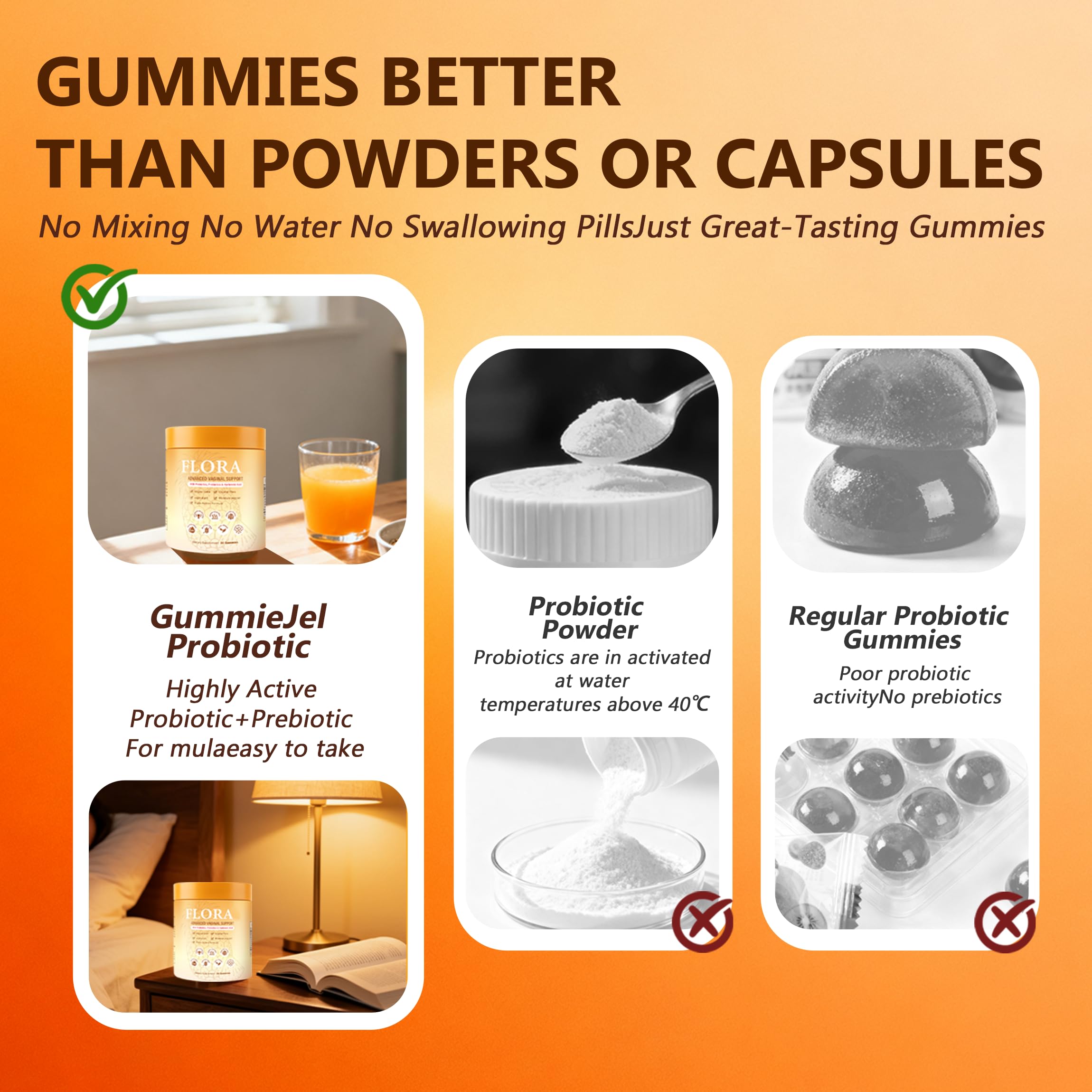 MZXDXZE gummies packaging side view highlighting ingredients