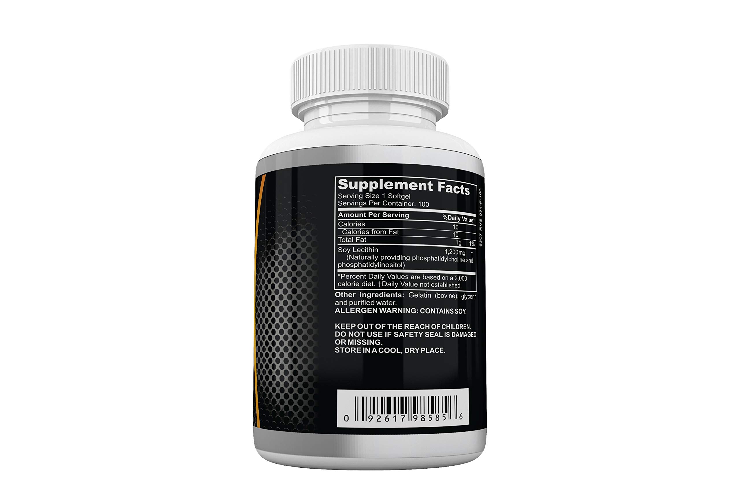 N NEONUTRIX Soy Lecithin Capsules in hand
