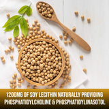 N NEONUTRIX Soy Lecithin Capsules side view