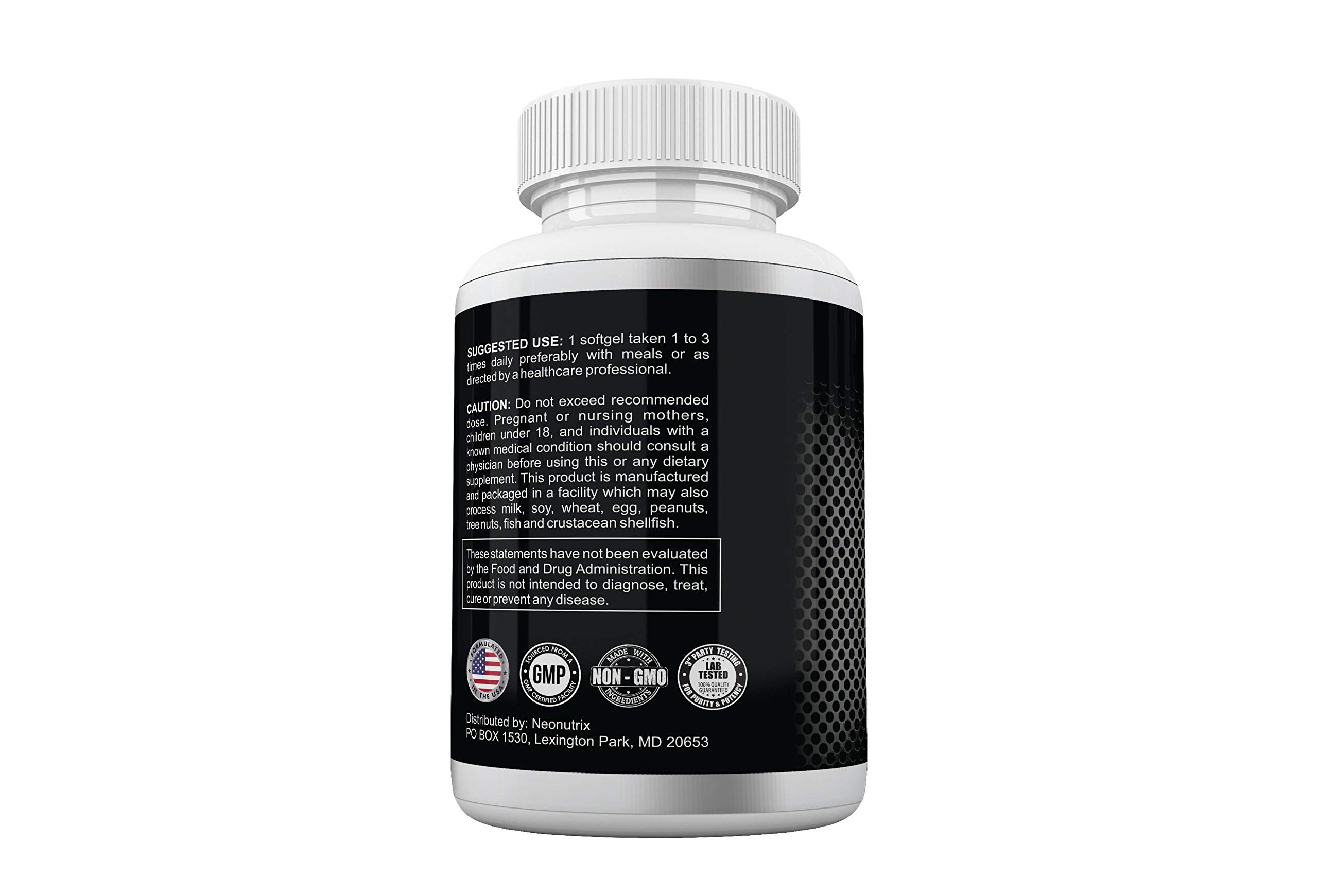 N NEONUTRIX Soy Lecithin Capsules with other supplements