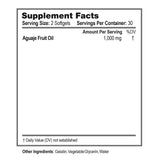 NØØT Aguaje Oil Supplement capsule format