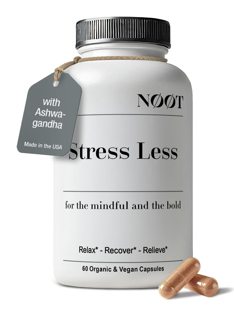 NØØT Ashwagandha Adaptogen Complex 60 capsules front view