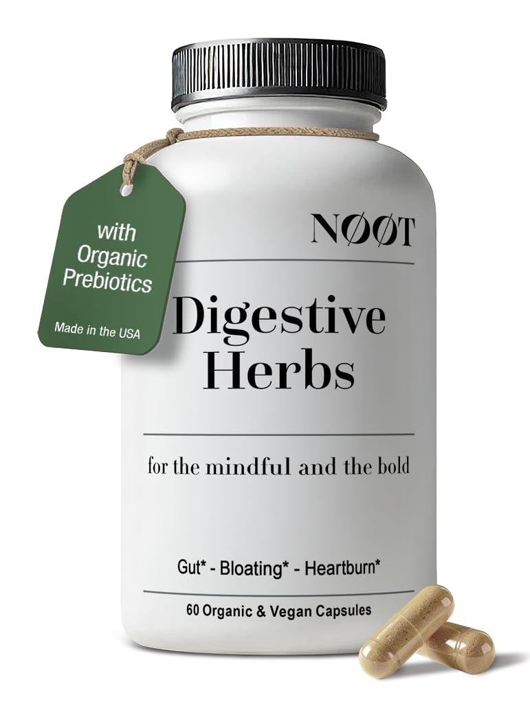 NØØT Ginger Root Supplement 60 Capsules front view