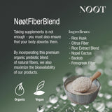 NØØT Ginger Root Supplement capsule in hand