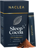 NACLEA Magnesium Hot Cocoa Sleep Drink packaging front view