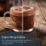 NACLEA Magnesium Hot Cocoa Sleep Drink preparation process