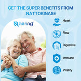 Naering Multi-Enzymes Supplement lifestyle scene with healthy foods